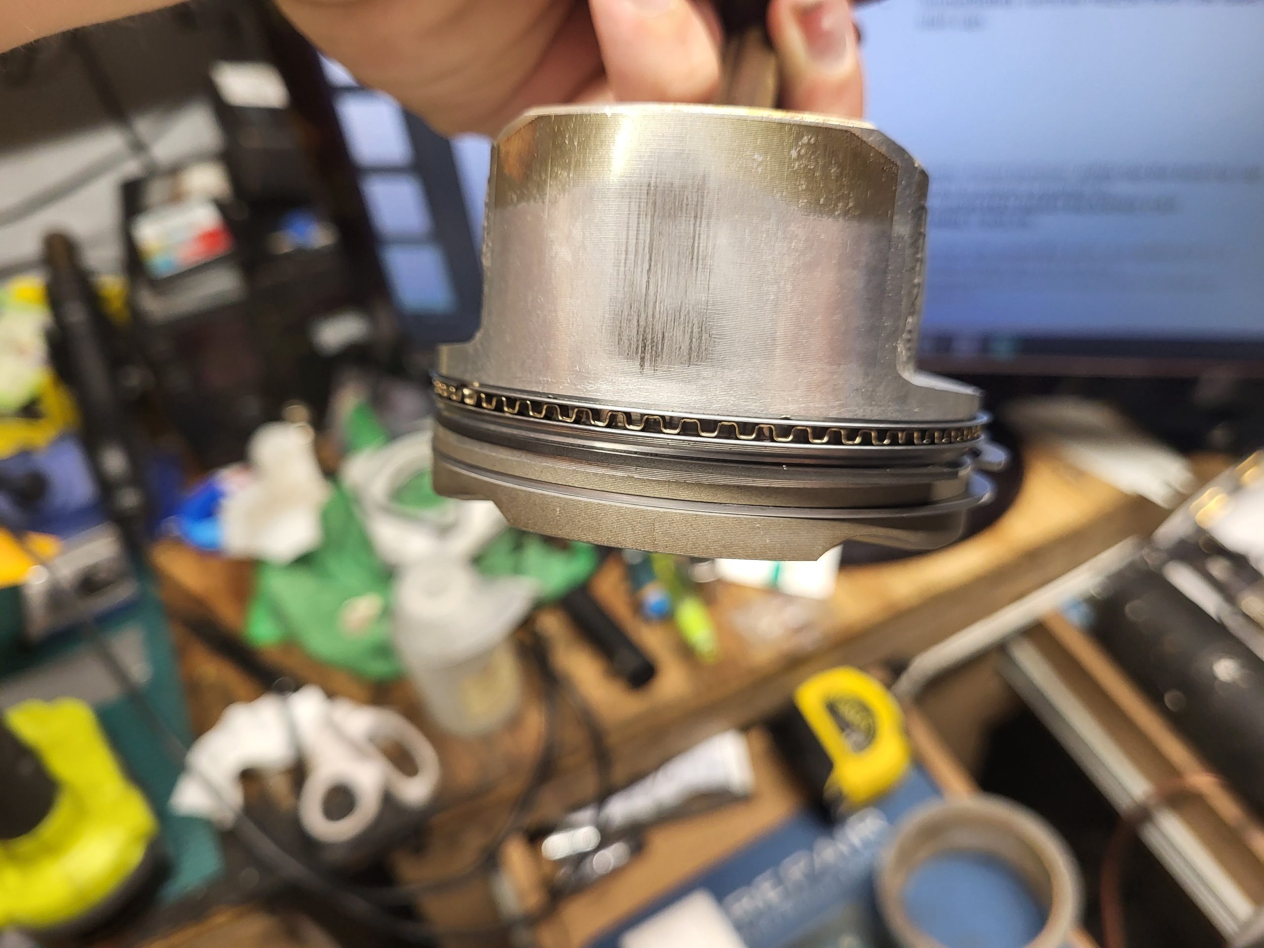 Old Corolla Piston Ring and drain hole Upgrade!